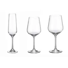 Product image of Red Vanilla Strix 18-Piece All-Purpose Wine Glass Set