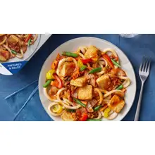 Product image of Sweet and spicy tofu udon with vegetables