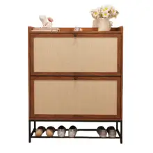 Product image of Bay Isle Home 20 Pair Shoe Storage Cabinet
