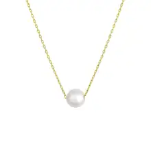 Product image of 'Raya' Chain & Akoya Pearl necklace