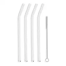 Product image of Hummingbird Glass Straws