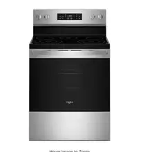 Product image of Whirlpool 30 in. 5 Element Freestanding Electric Range | Model WFES4530SZ