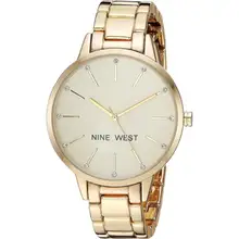 Product image of Nine West Crystal Accented Bracelet Watch