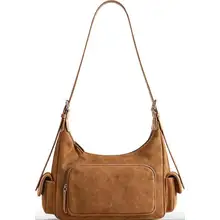 Product image of Missnine faux-suede hobo bag