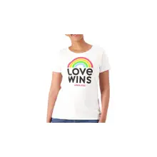 Product image of Life is Good Women's Crusher Lite Pride Scoop Neck Tee