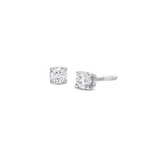Product image of Round-cut Diamond Earrings 1/4 ct