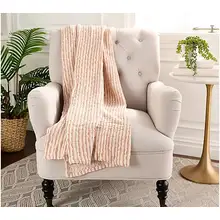 Product image of Watercolor Stripe Yarn Dyed Throw