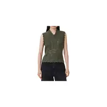 Product image of AllSaints Vanessa pointelle knit sweater vest