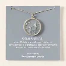 Product image of Shattered Glass Ceiling Necklace