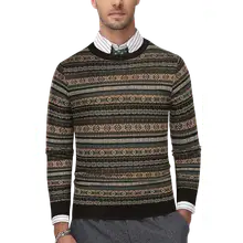 Product image of PJ Paul Jones Crewneck Fair Isle Sweater