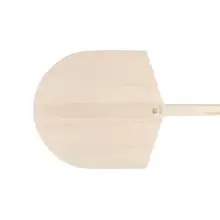 Product image of American Metalcraft 2616 Wood Pizza Peel with 9-inch Handle, 17in x 16in Blade
