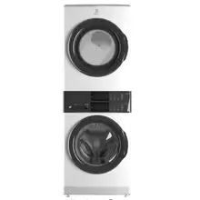 Product image of Electrolux 4.4 cu. ft. Stacked Washer & Electric Dryer Laundry Tower | Model ELTE7300AW