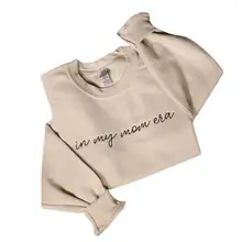 Product image of In My Mom Era Embroidered Sweatshirt