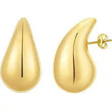 Product image of Apsvo Chunky Gold Earrings