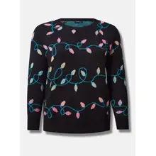 Product image of Torrid Lights Pullover Crew Raglan Sweater