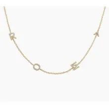 Product image of Initial Diamond Strand Necklace