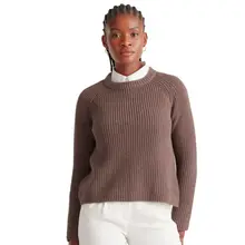 Product image of Organic Cotton Fisherman Crew Sweater 