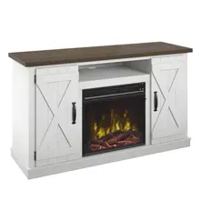 Product image of Three Posts Lorraine TV Stand with Electric Fireplace