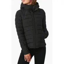 Product image of Bernardo Hooded Quilted Water Repellent Jacket