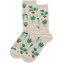 Product image of HotSox Potted Plants Crew Socks