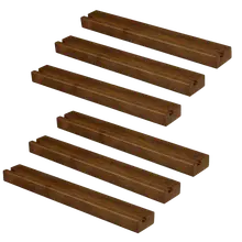 Product image of Ilyapa Wood Vinyl Record Shelf Wall Mount