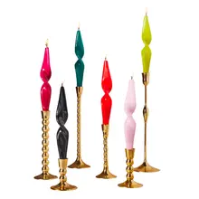 Product image of Glossy Twist Taper Candle