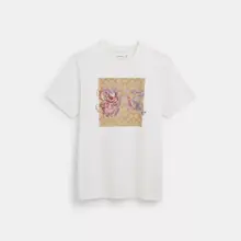 Product image of Coach New Year Signature T-shirt with Dragon
