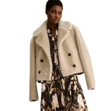 Product image of Luxe Short Shearling Coat