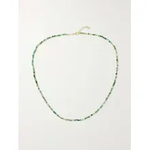 Product image of Mateo 14-karat gold emerald necklace