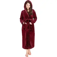 Product image of NY Threads Fleece Plush Long Robe