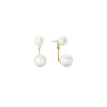 Product image of Bold Pearl Ear Jacket Studs