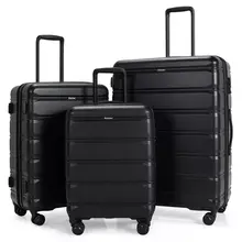 Product image of Costway 3-Piece Hardshell Luggage Set