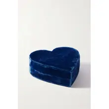 Product image of Roxanne First Small Heart velvet jewelry box