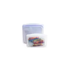 Product image of Stasher Reusable Food Storage Sandwich Bag, Two-Pack