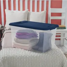 Product image of Sterilite 64-Quart Plastic Storage Bin (Set of 6)