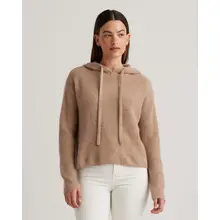 Product image of Mongolian Cashmere Fisherman Pullover Hoodie
