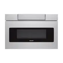 Product image of Sharp 23.875-in 1.2-cu ft Electronic 950-Watt Microwave Drawer