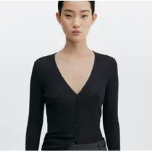 Product image of Mango Buttoned Wool Cardigan