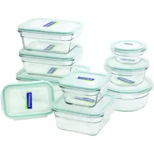 Product image of Glasslock 18-Piece Assorted Oven Safe Container Set