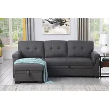 Product image of Lilola Home Linen Reversible Sleeper Sectional Sofa