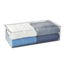 Product image of The Home Edit Clear Plastic XL Storage Bins