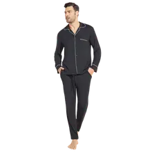 Product image of Eberjey William Tencel Modal Long PJ Set