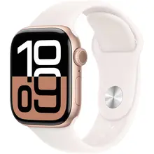 Product image of Apple Watch Series 10 smartwatch—42mm, rose gold