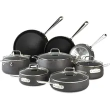 Product image of All-Clad HA1 Hard-Anodized Nonstick 13-Piece Set
