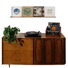 Product image of Quad Record Ledge from Dividerrecords