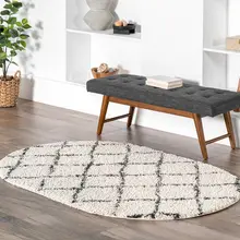 Product image of AllModern Mansel Lattice Power Loom Performance Rug