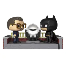 Product image of Funko Pop! Movie Moment: Batman with Light Up Bat Signal