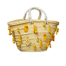 Product image of Small Raffia Embroidered Tote