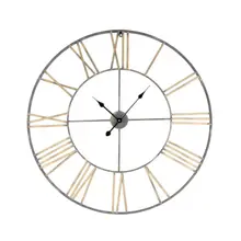 Product image of Laurel Foundry Modern Farmhouse Eisenhower Metal Wall Clock