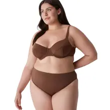 Product image of Lane Bryant Midi High-Leg Cheeky Swim Bottom